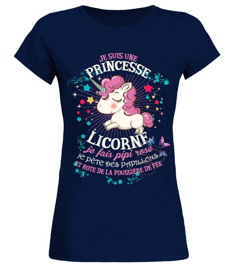 Unicorn Princess Women's T-shirt Gift CTS24032201