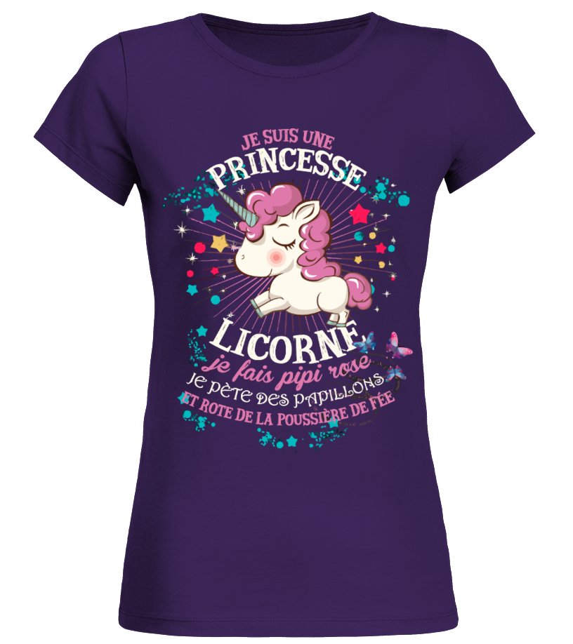 Unicorn Princess Women's T-shirt Gift CTS24032201