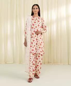 Printed Lawn Suit - 3 Piece