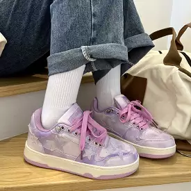 Purple Star Sneakers