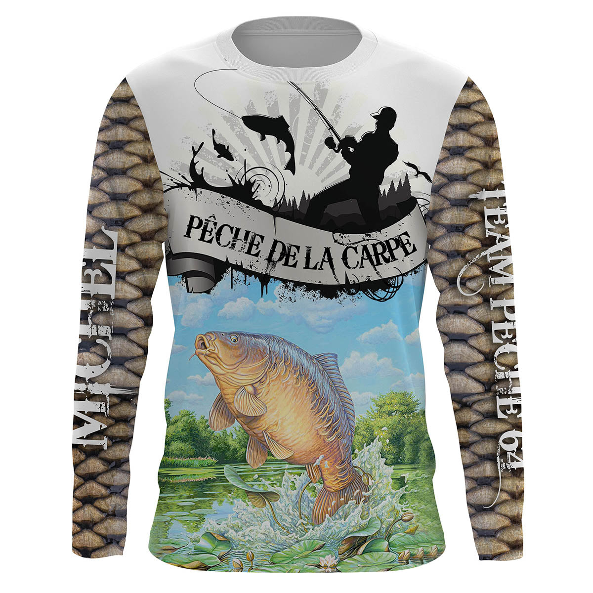 Carp Fishing - Unique and Customized Gifts for Fishermen, Breathable T-Shirts for All Seasons - VEPECA019