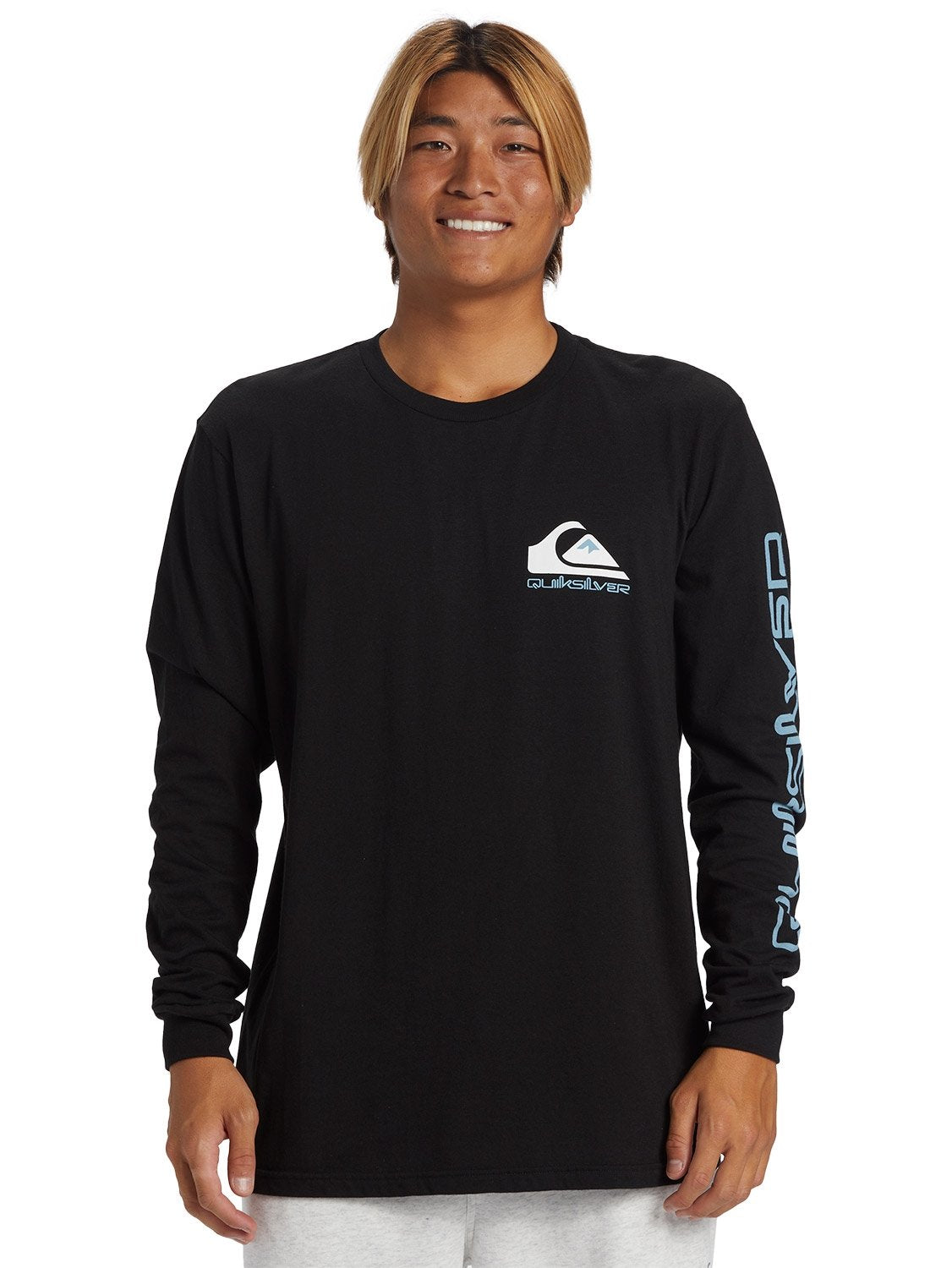 Quiksilver Men's Long Sleeve Logo T-Shirt