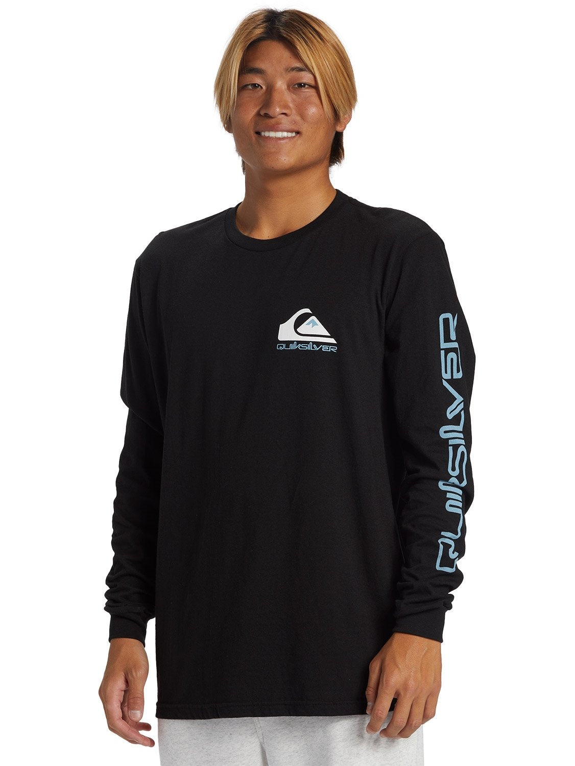 Quiksilver Men's Long Sleeve Logo T-Shirt