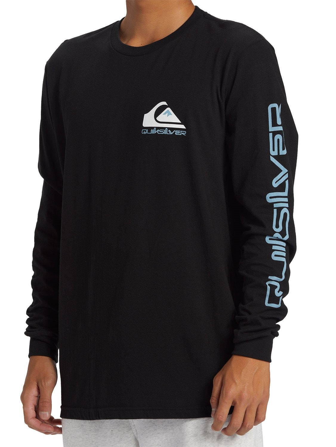 Quiksilver Men's Long Sleeve Logo T-Shirt