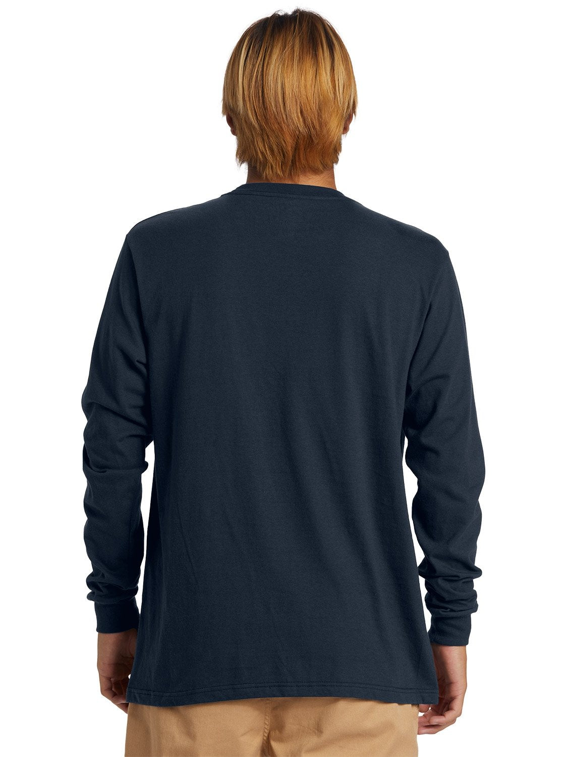 Men's Quiksilver Long Sleeve T-Shirt with Corp Logo