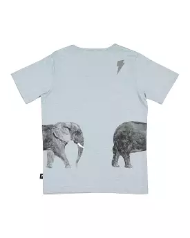 Radicool Kids Bull Elephant Tee - Sizes 6-year-old, 7-year-old.