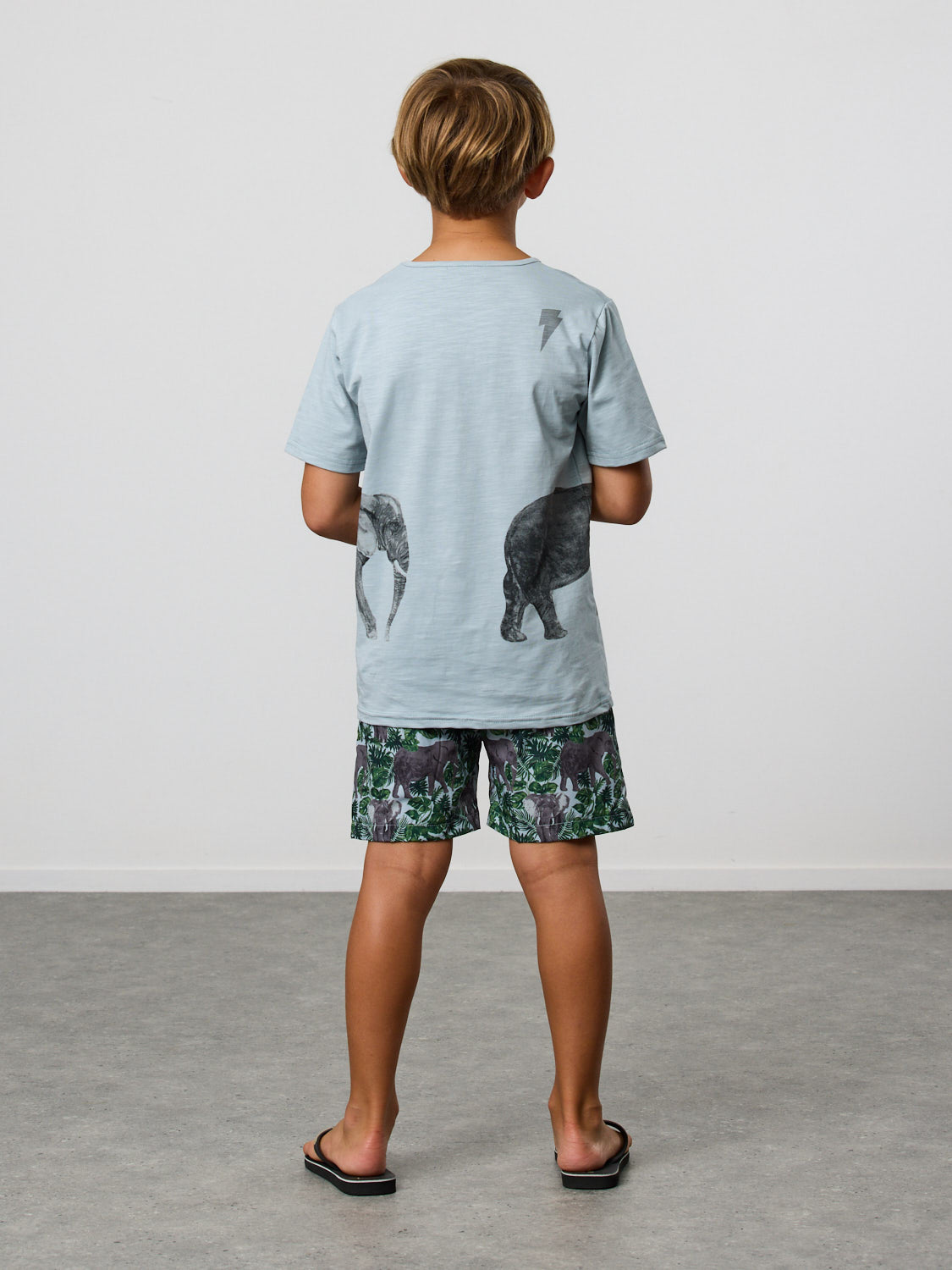 Radicool Kids Bull Elephant Tee - Sizes 6-year-old, 7-year-old.