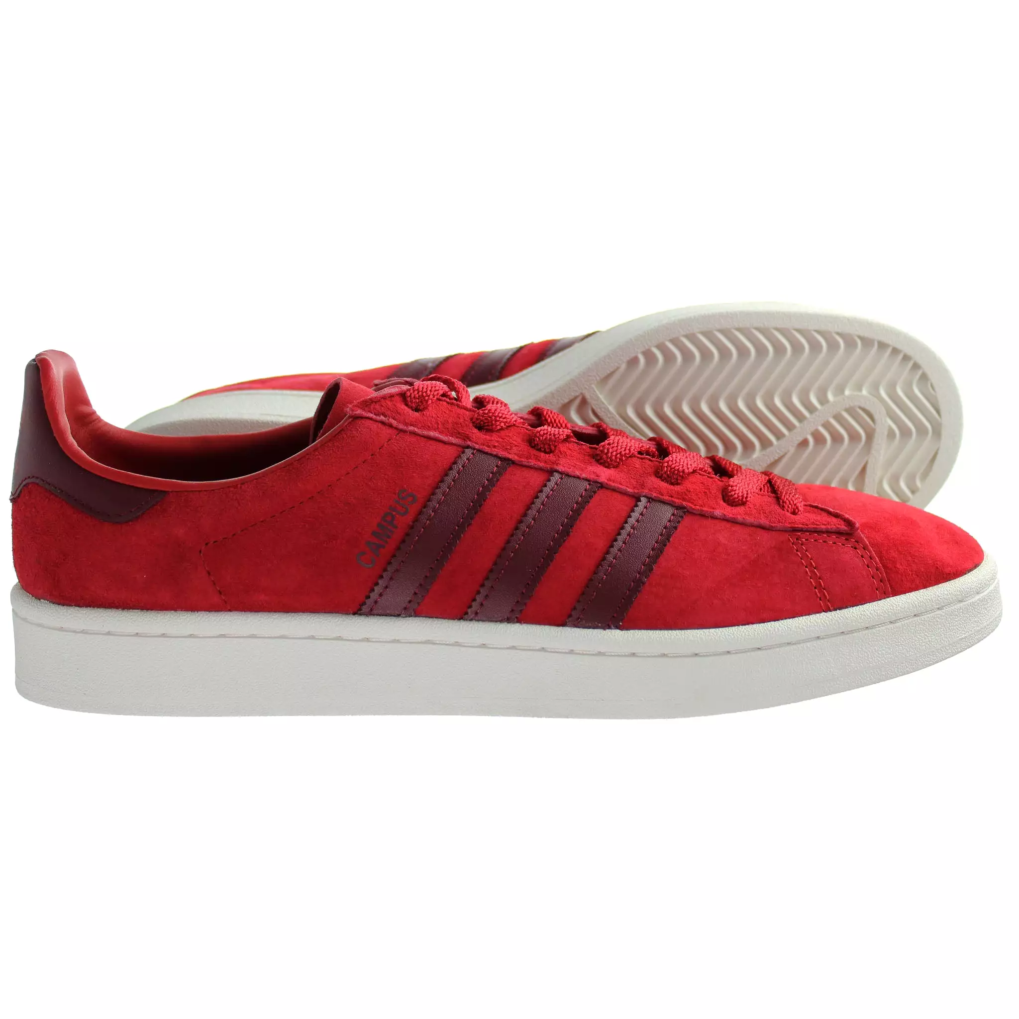 Red Adidas Campus Men's Trainers