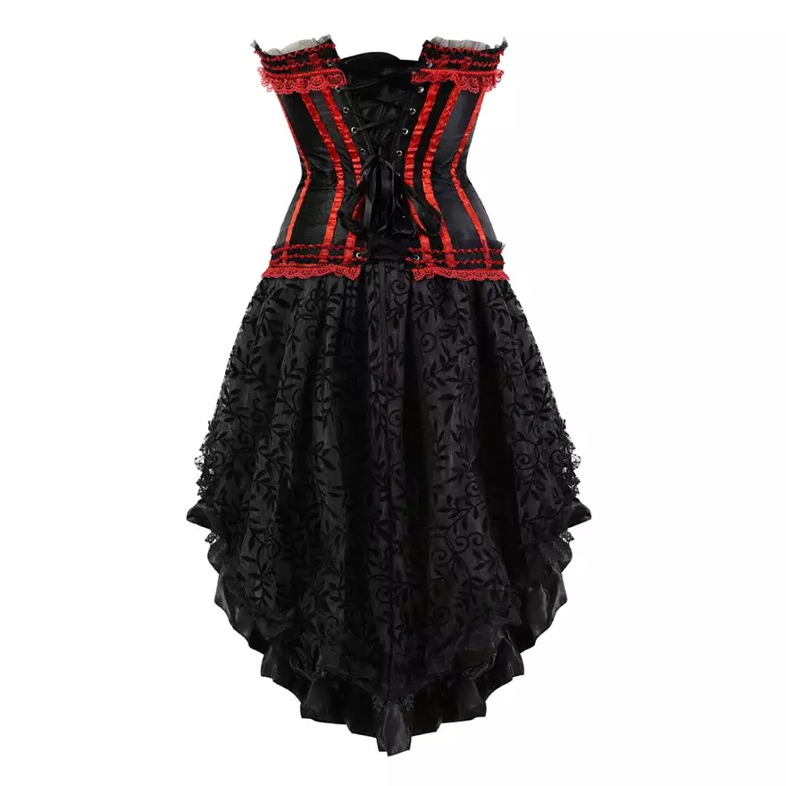 Red Corset Dress - Esmeralda Drag - Buy Now