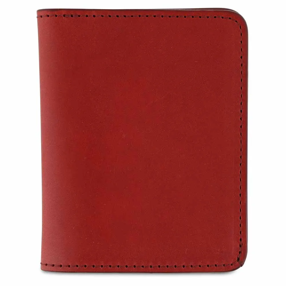 Red Minimalist Wallet