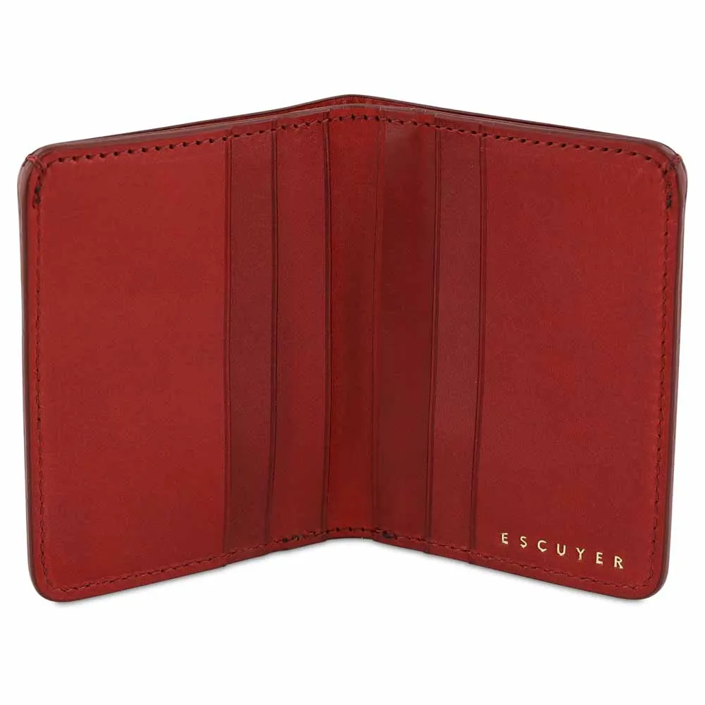 Red Minimalist Wallet