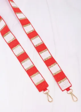 Red Striped Stadium Strap.