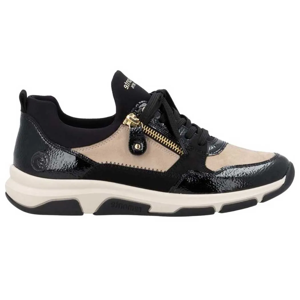 Remonte by Rieker D1S02 Sneaker Black Jute (Women's)