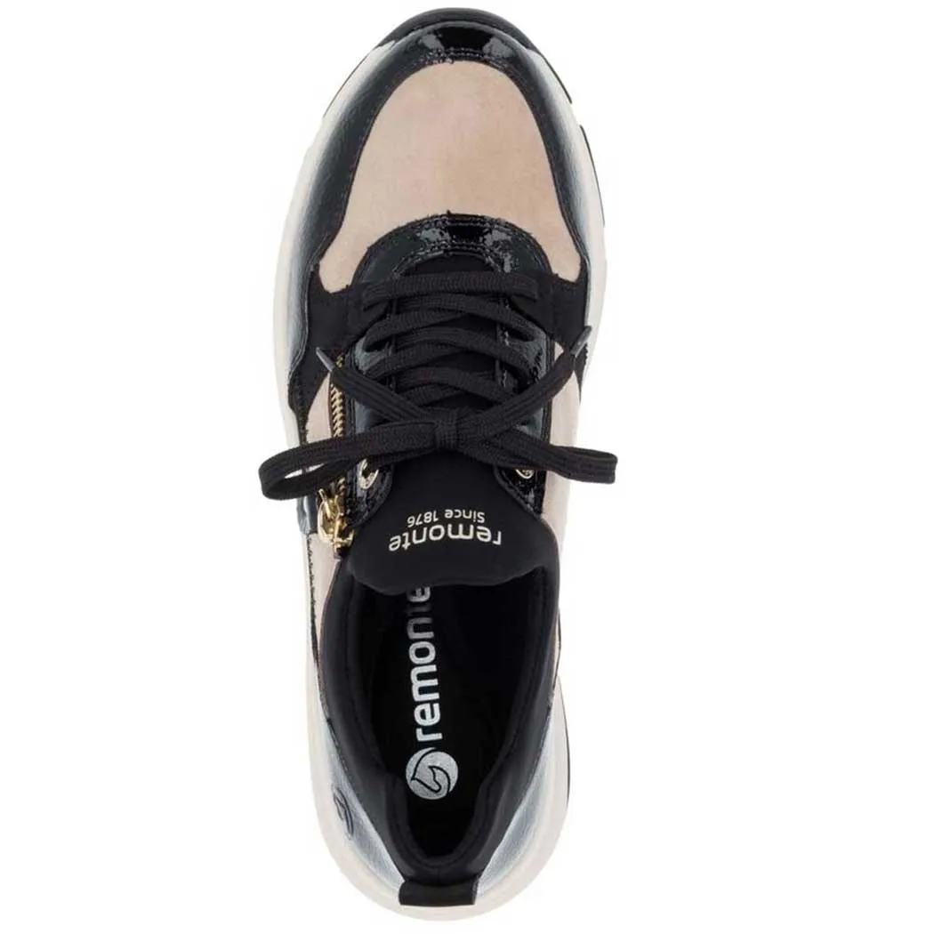 Remonte by Rieker D1S02 Sneaker Black Jute (Women's)