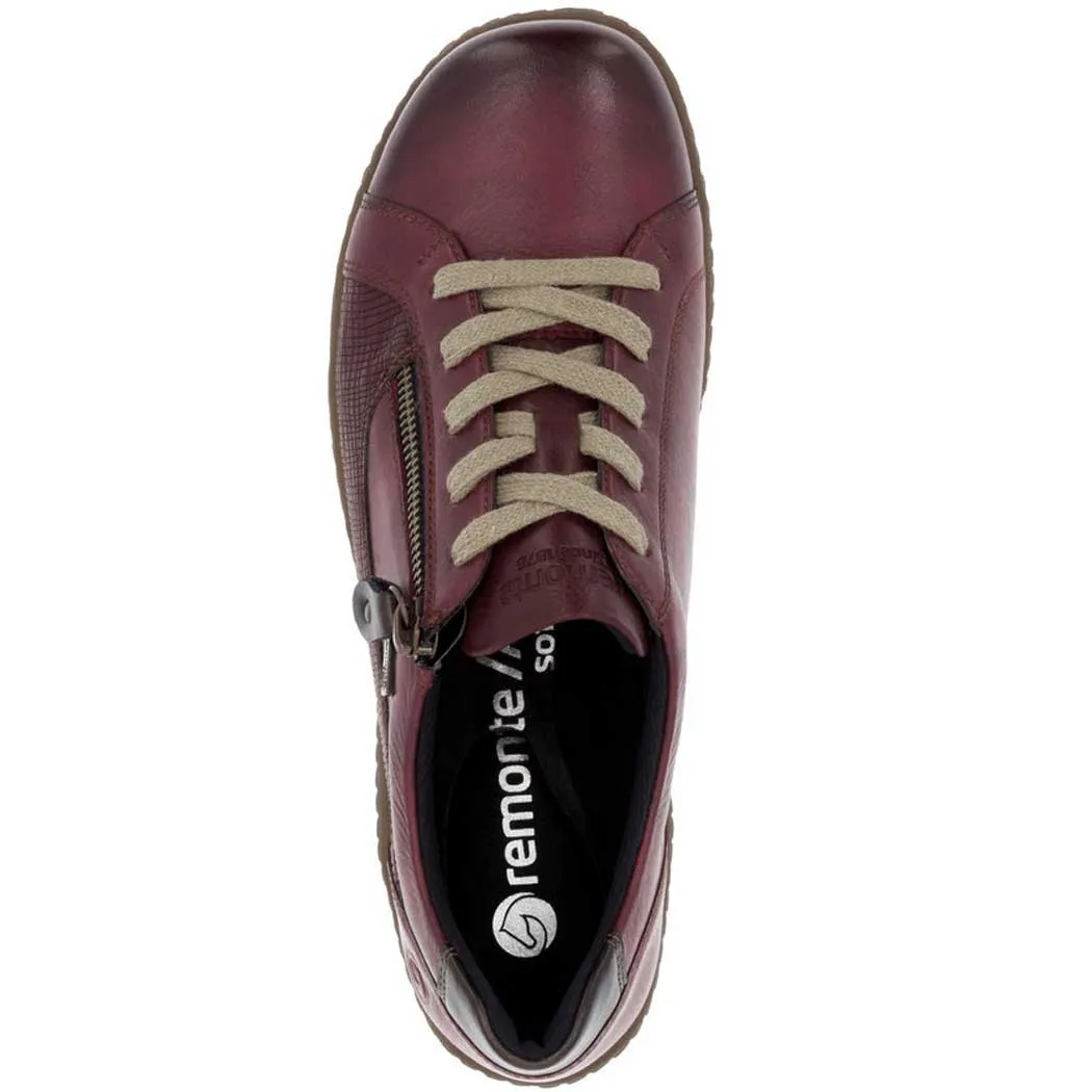 Remonte Rieker Liv 40 Sneaker Vino R1440-35 Women's