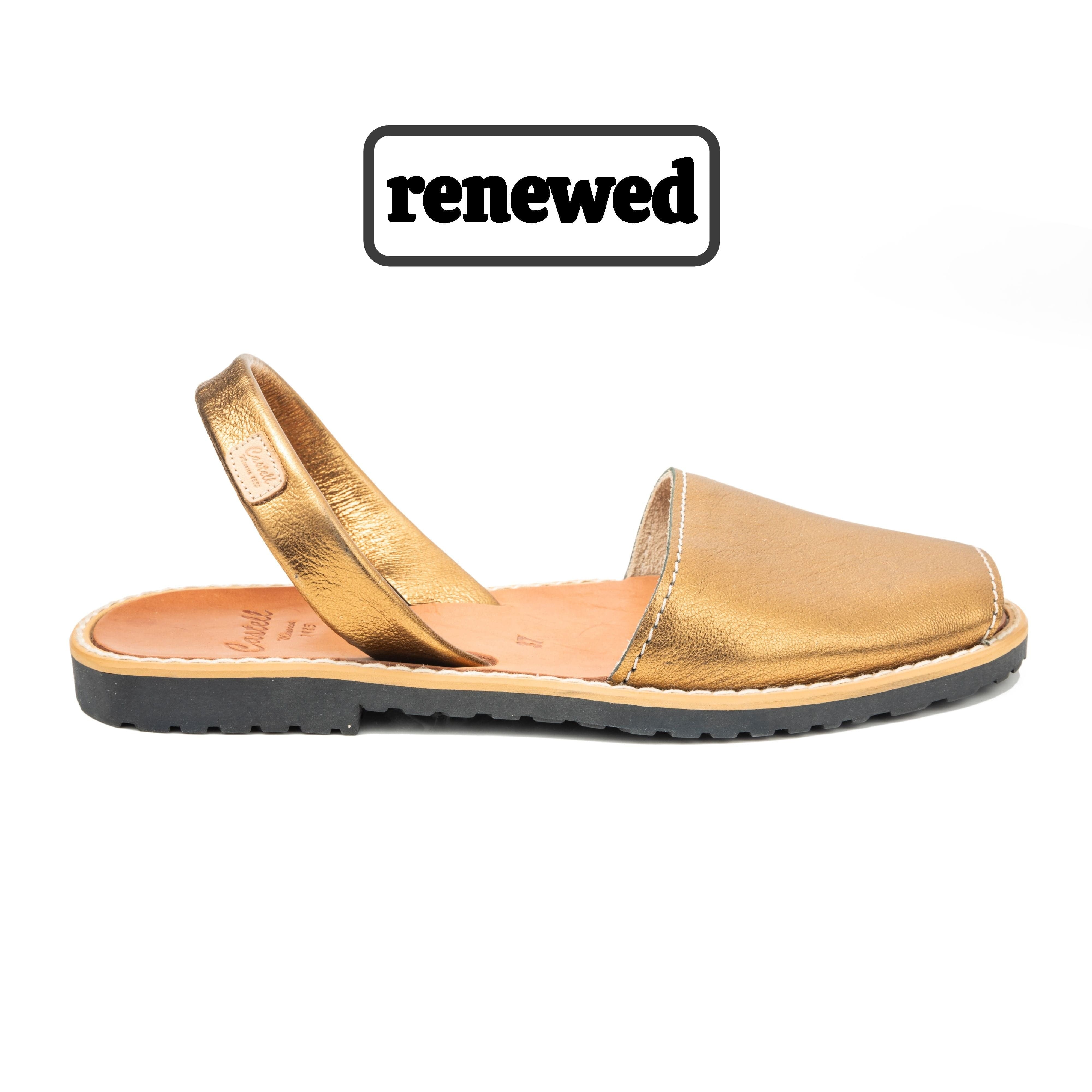 Renewed Kids Menorcan Sandal - Iker 1097 (Open Toe Leather)