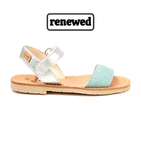 Renewed Leather Kids Menorcan Sandal - A 1511 - Open Toe