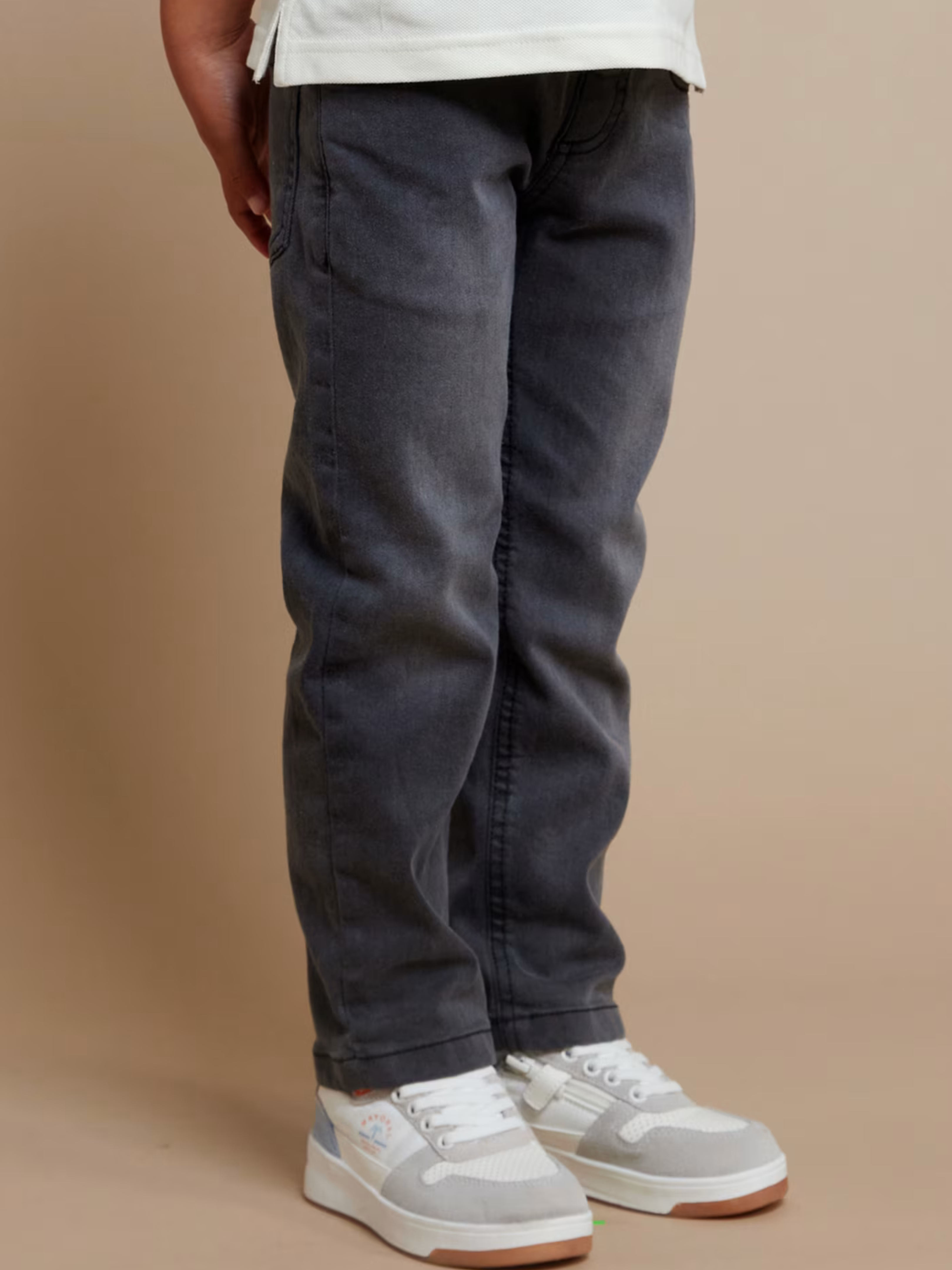 Results: Regular Fit Grey Denim Jeans