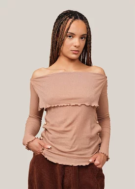 Ribbed turtleneck sweater by Ripa Rose