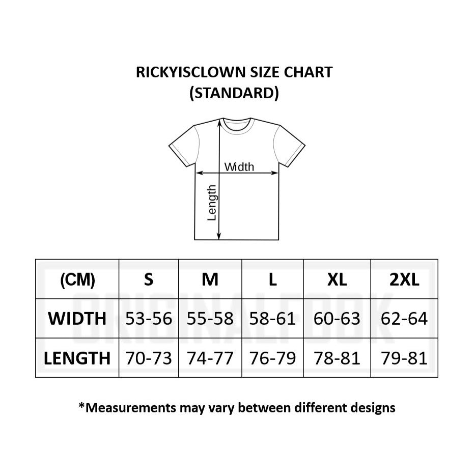 Rickyisclown RIC Mamba Smiley Tee - Black Taupe R4220222B-N5.