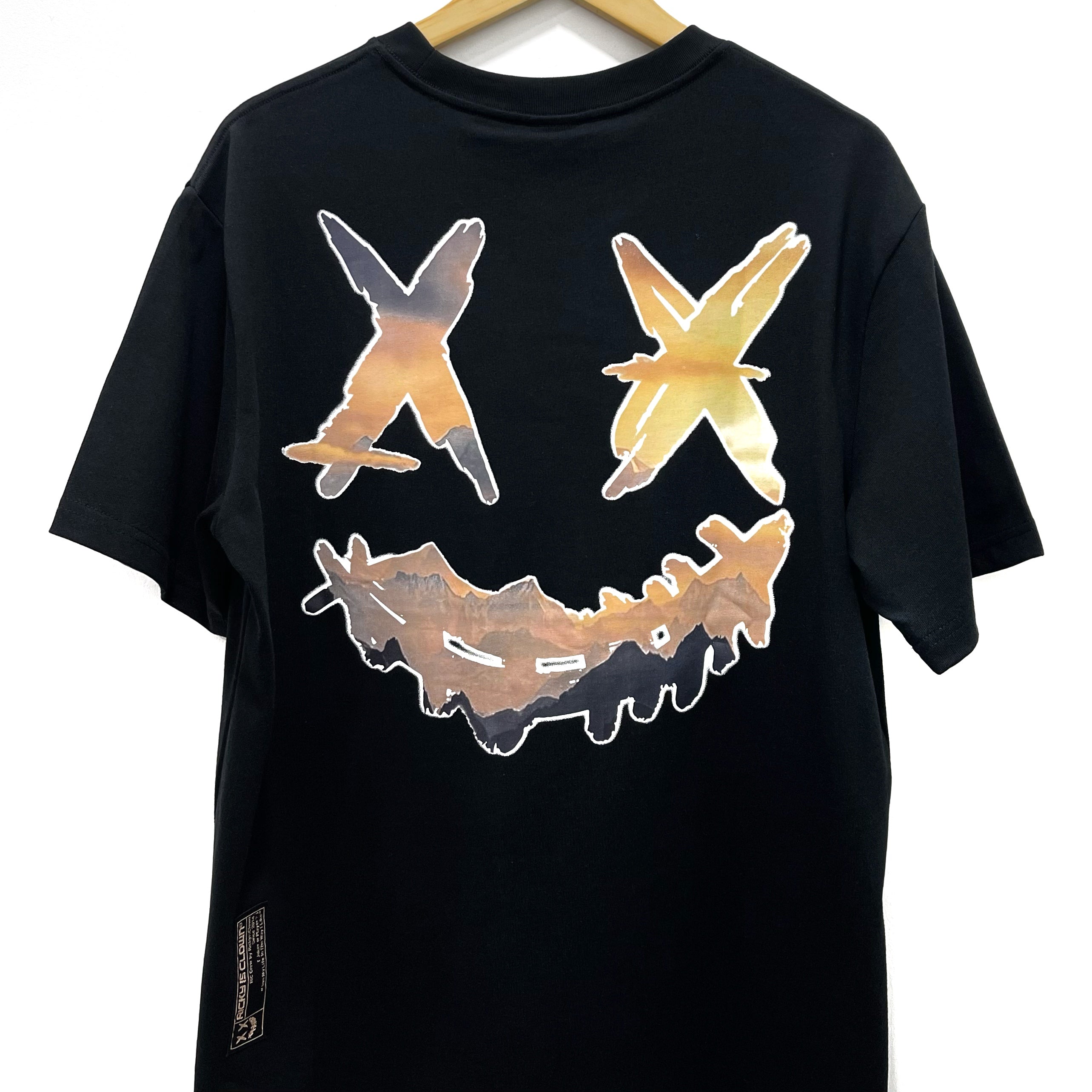 Ricky's Clown Mountain Black Tee - R27231017G-Y8