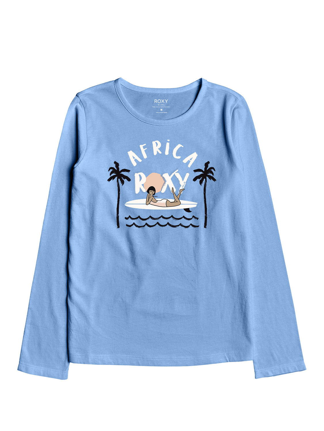 Roxy Girls T-Shirt for Lazy Day Surfers