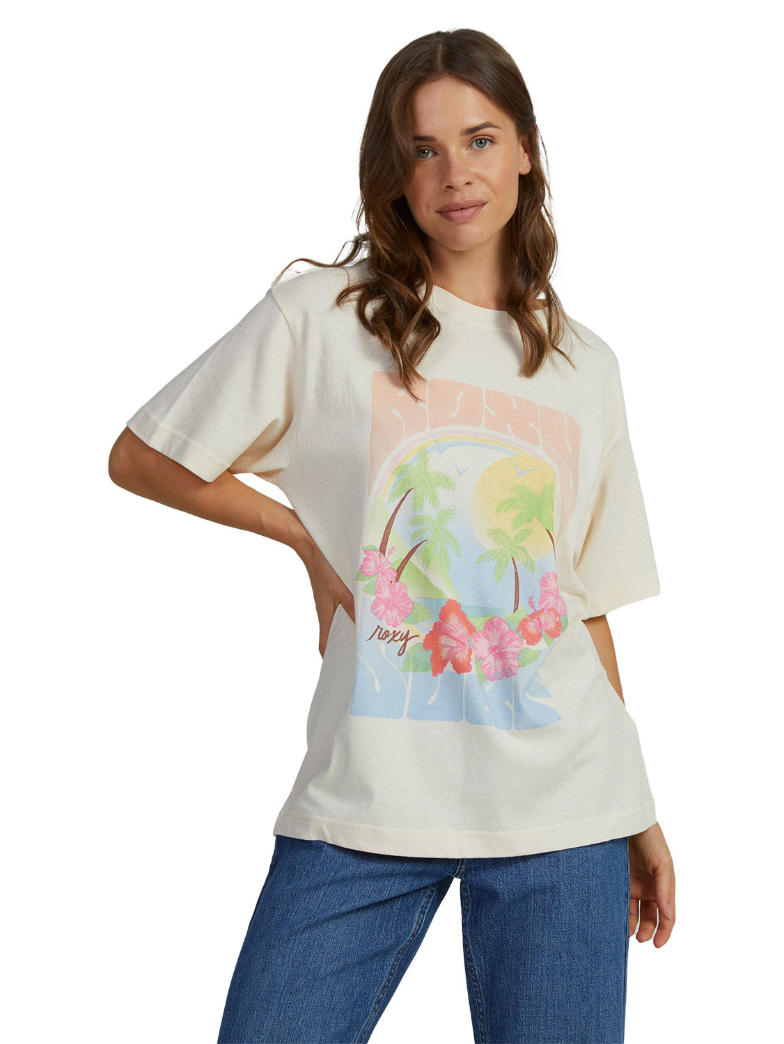 Ladies Shooting Star T-Shirt by Roxy