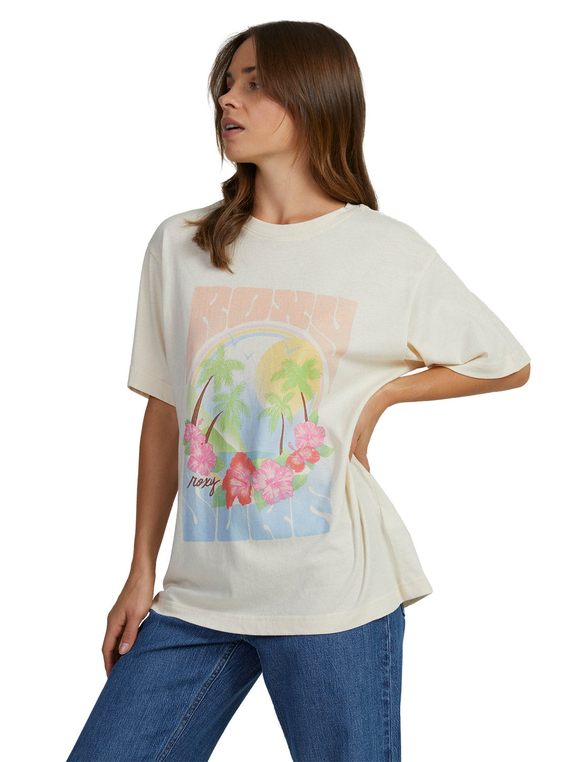 Ladies Shooting Star T-Shirt by Roxy