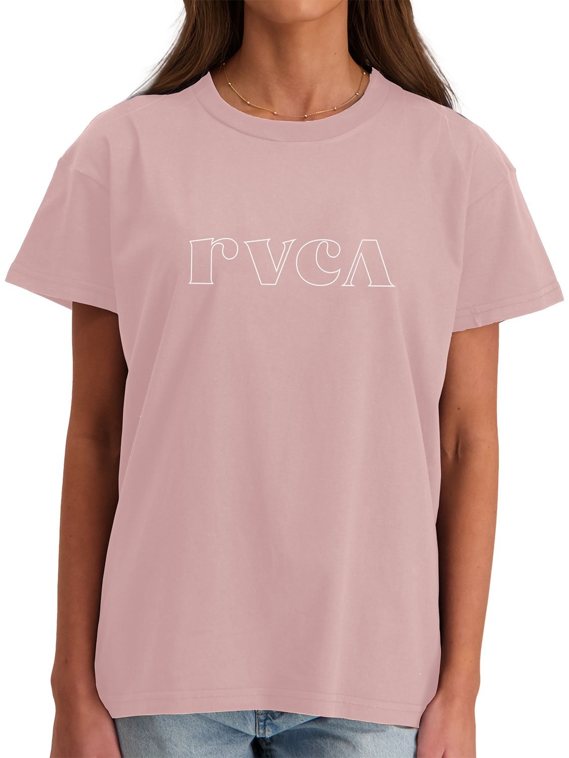 RVCA Women's Curl Keyline Tee