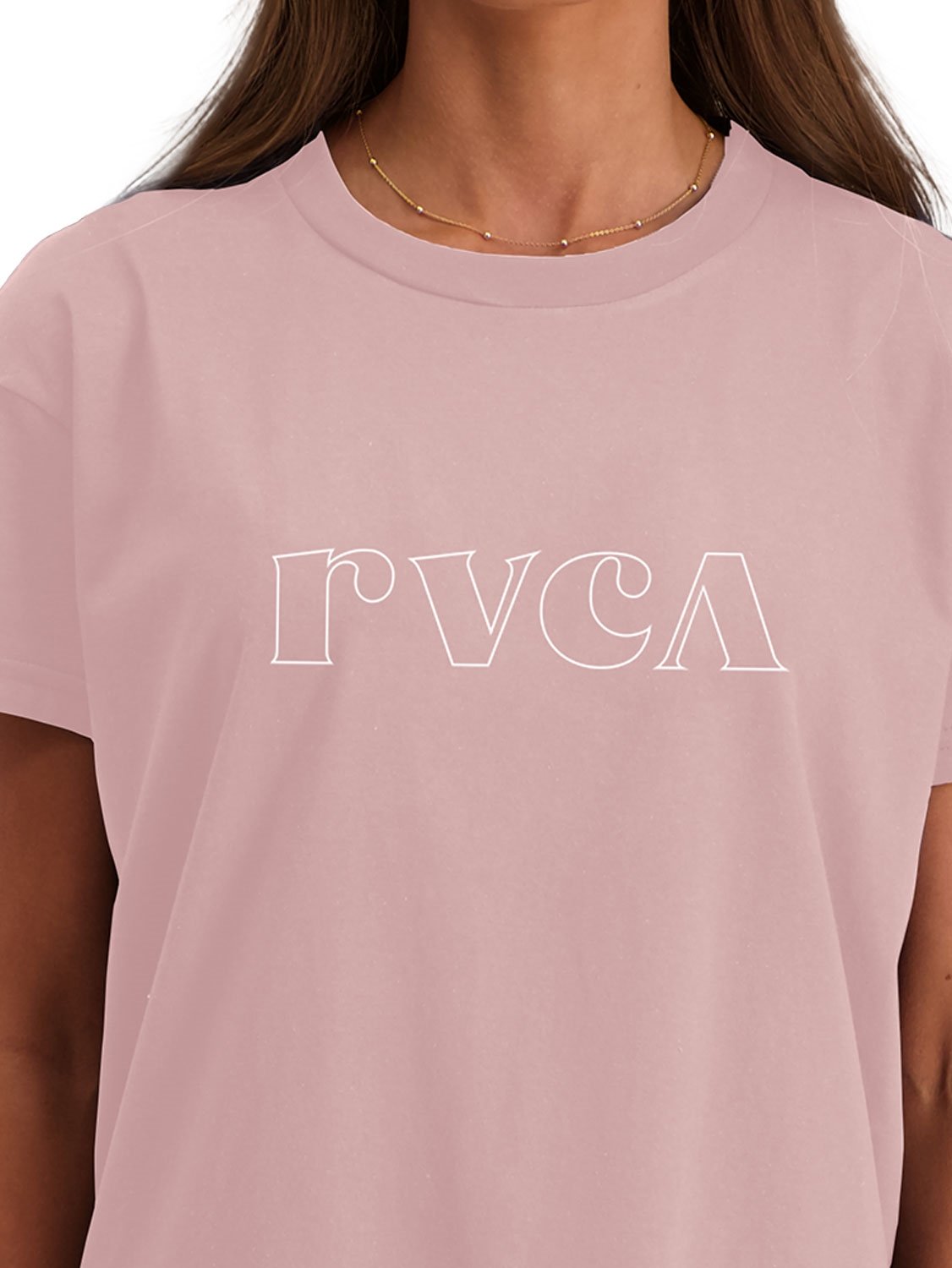 RVCA Women's Curl Keyline Tee