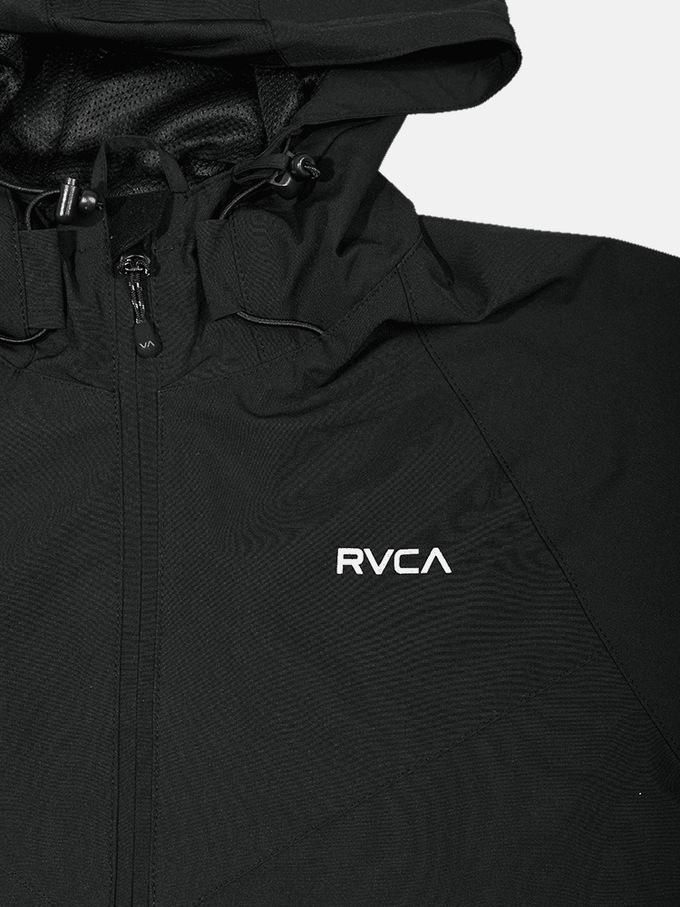 RVCA VA Windbreaker - Black : RVCA VA Black Windbreaker