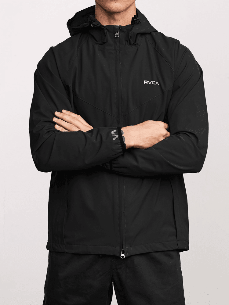 RVCA VA Windbreaker - Black : RVCA VA Black Windbreaker