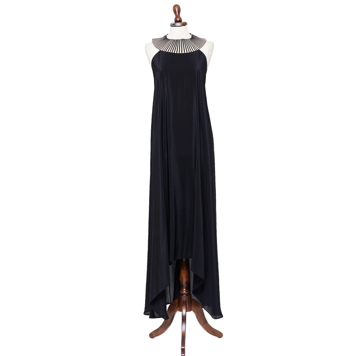 Saba Black Silk Dress.