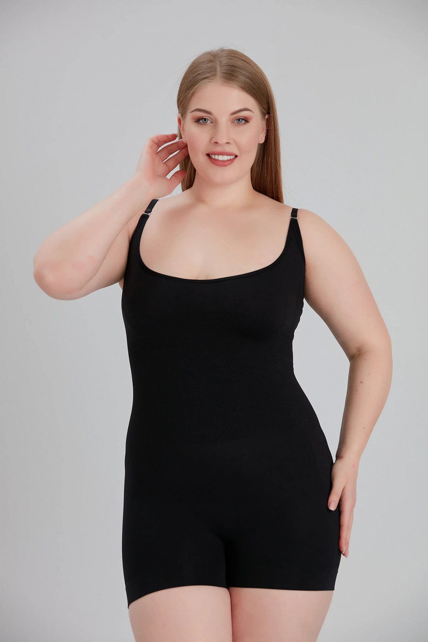 Shapewear London Seamless Shaping Bodysuit Black