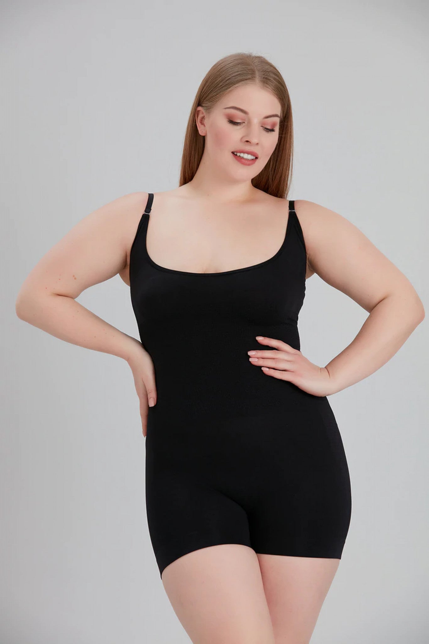 Shapewear London Seamless Shaping Bodysuit Black