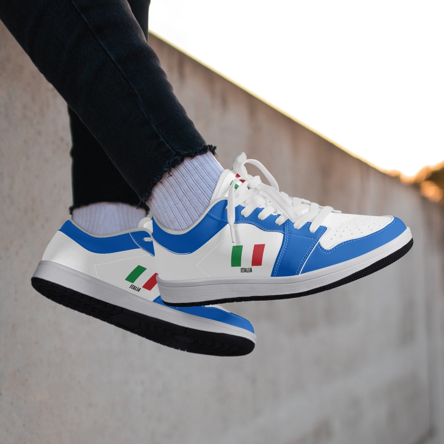 Shoes Italia White/Azure