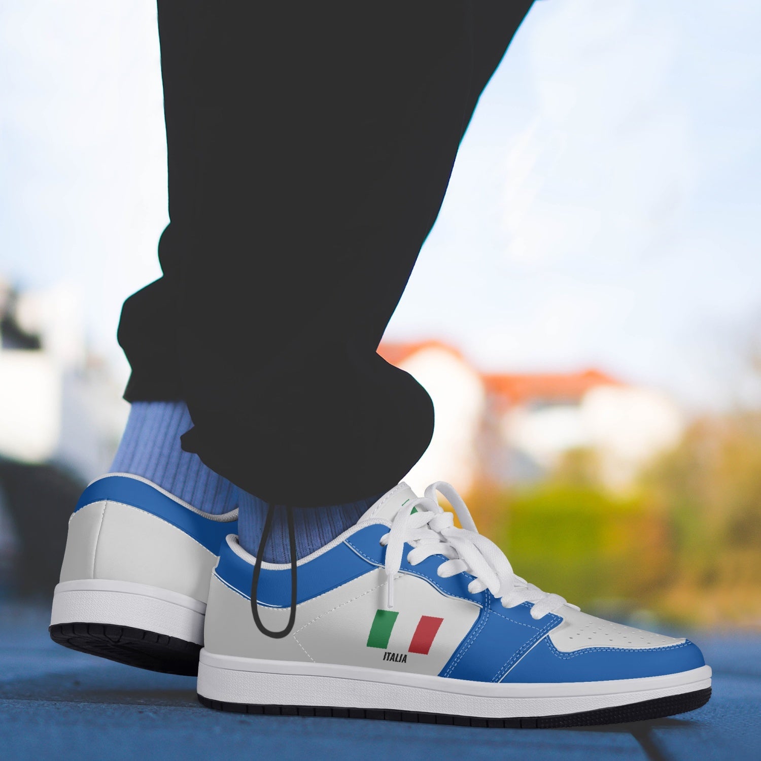 Shoes Italia White/Azure