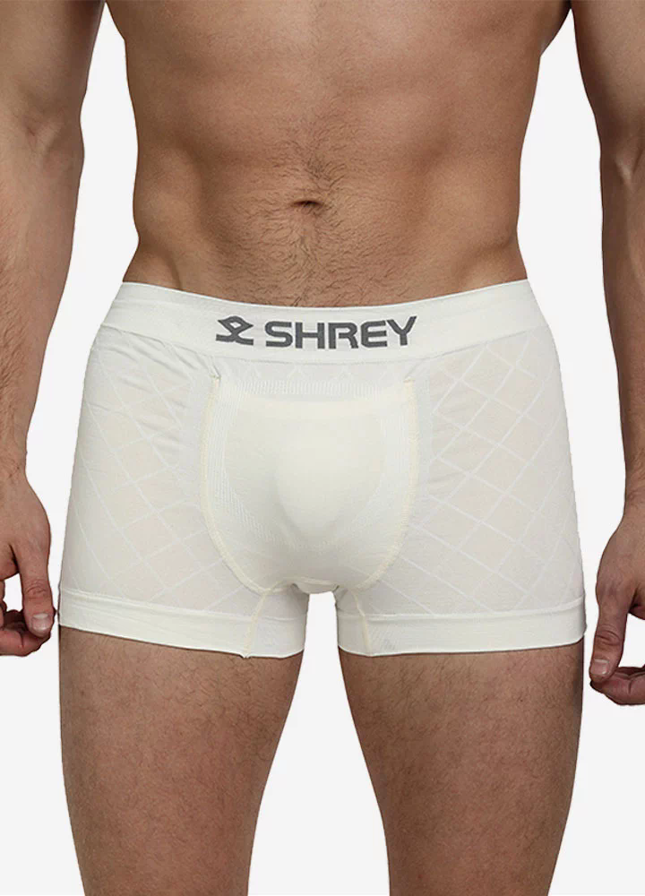 Shrey Cricket Trunks - Off White