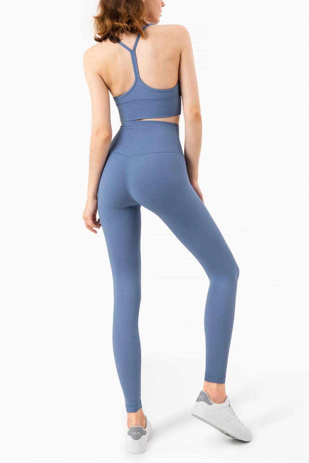 Skin-like High-Rise Ankle Leggings