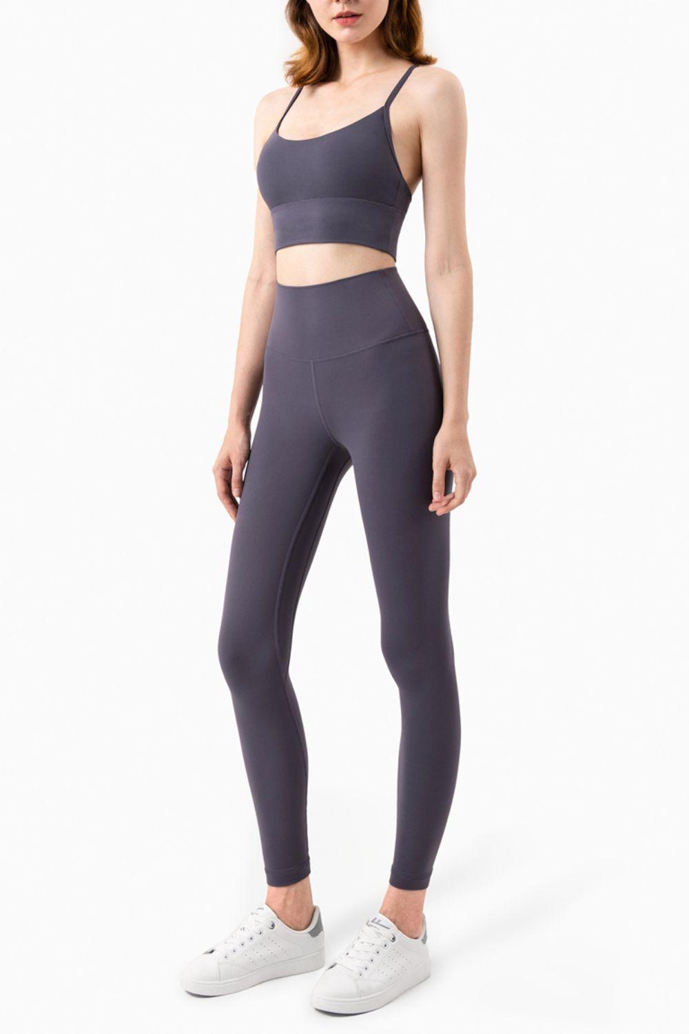 Skin-like High-Rise Ankle Leggings