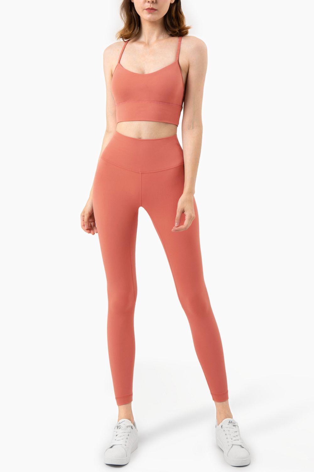 Skin-like High-Rise Ankle Leggings