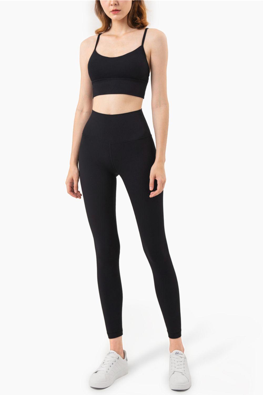 Skin-like High-Rise Ankle Leggings