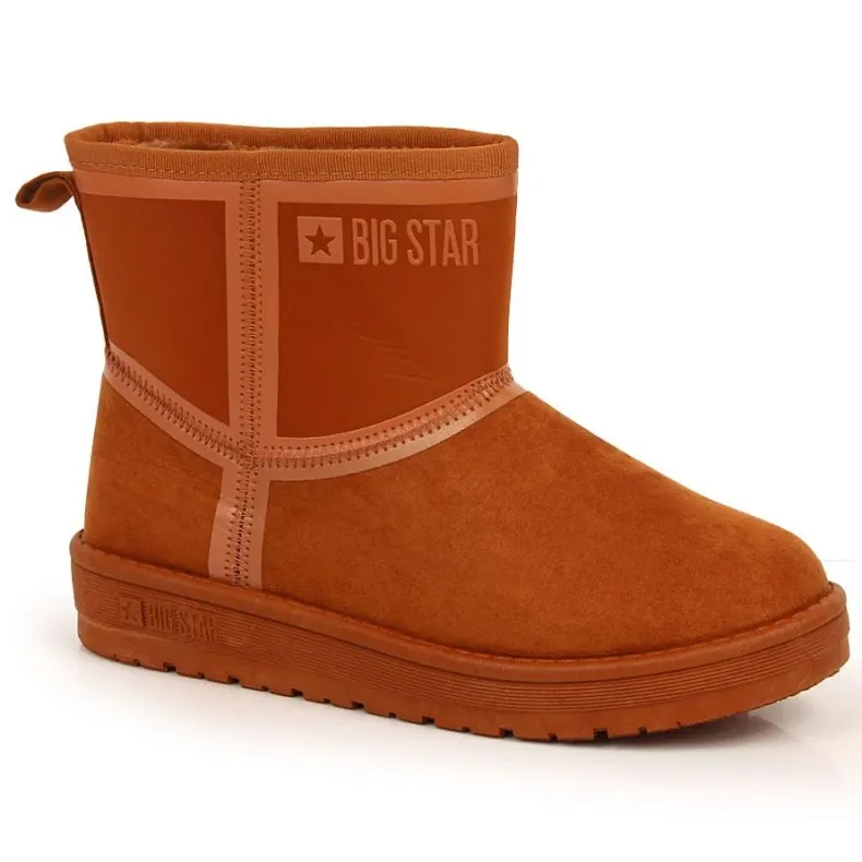 Big Star W INT1751A Camel Platform Brown Snow Boots