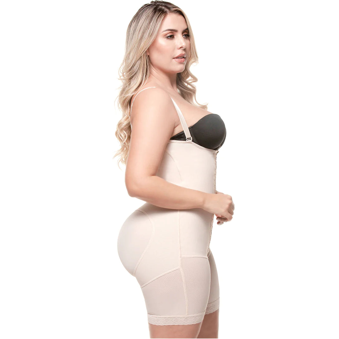 Sonryse 047BF Postpartum Post Surgery Compression Garment for Tummy Control and Butt Lifting | Open Bust Shapewear for Daily Use