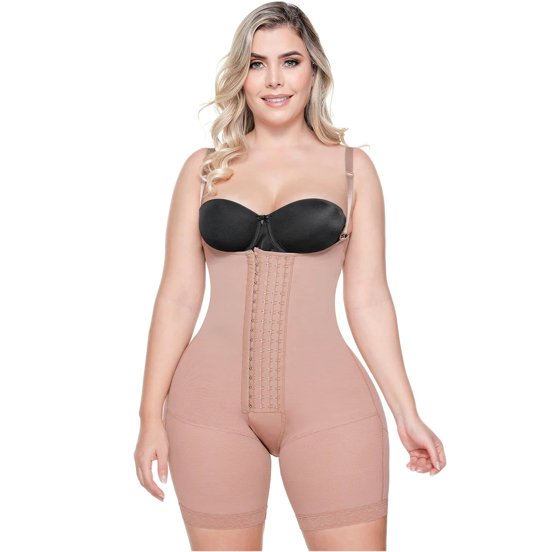 Sonryse 047BF Postpartum Post Surgery Compression Garment for Tummy Control and Butt Lifting | Open Bust Shapewear for Daily Use