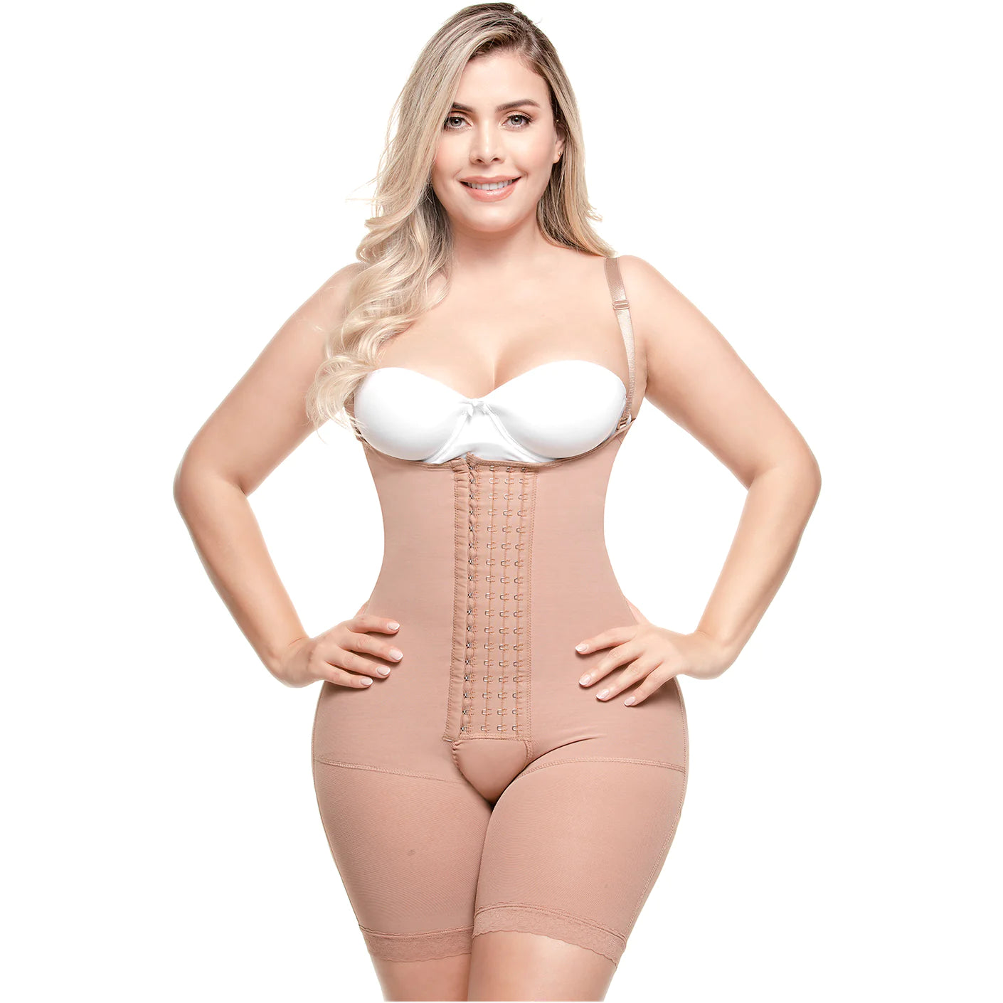 Sonryse 047BF Postpartum Post Surgery Compression Garment for Tummy Control and Butt Lifting | Open Bust Shapewear for Daily Use