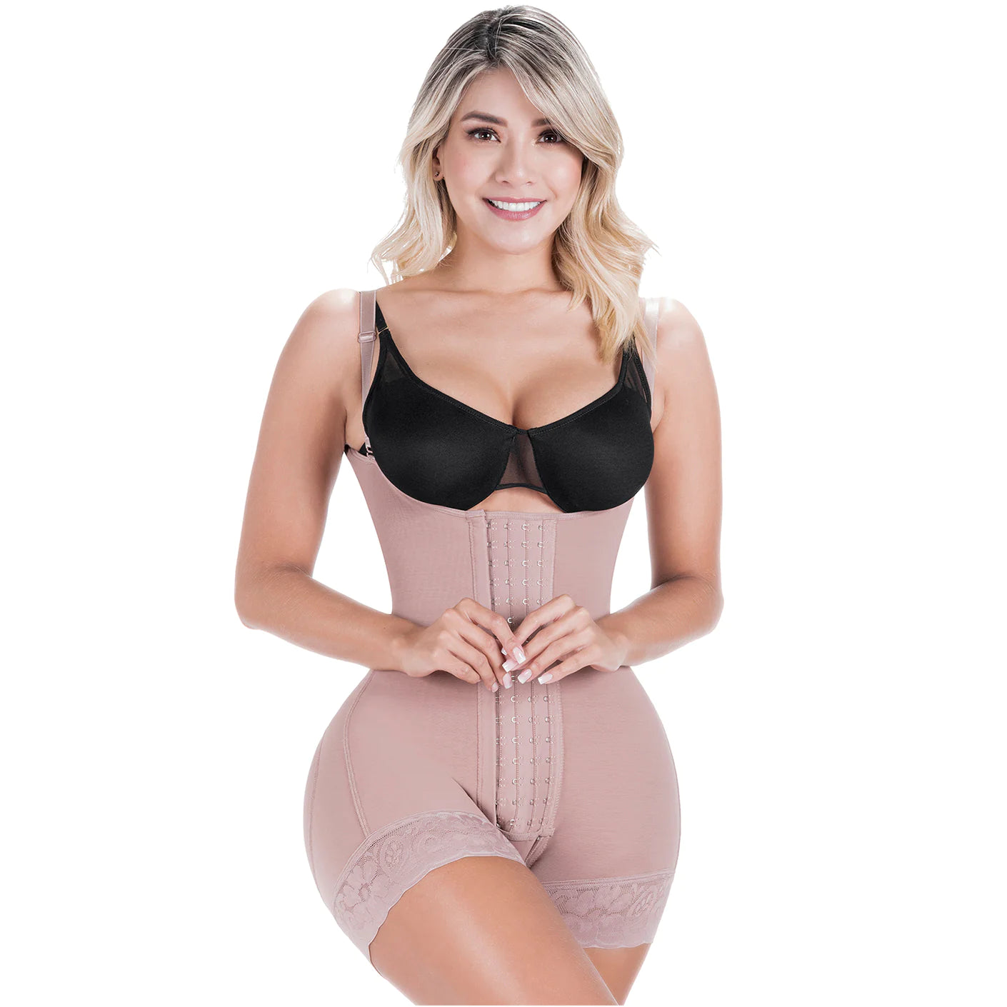 SONRYSE 068BF | Colombian Postpartum & Post Surgery Compression Garment - Open Bust Short Shapewear