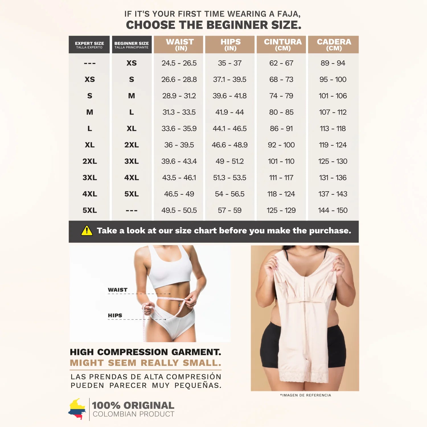 SONRYSE 068BF | Colombian Postpartum & Post Surgery Compression Garment - Open Bust Short Shapewear