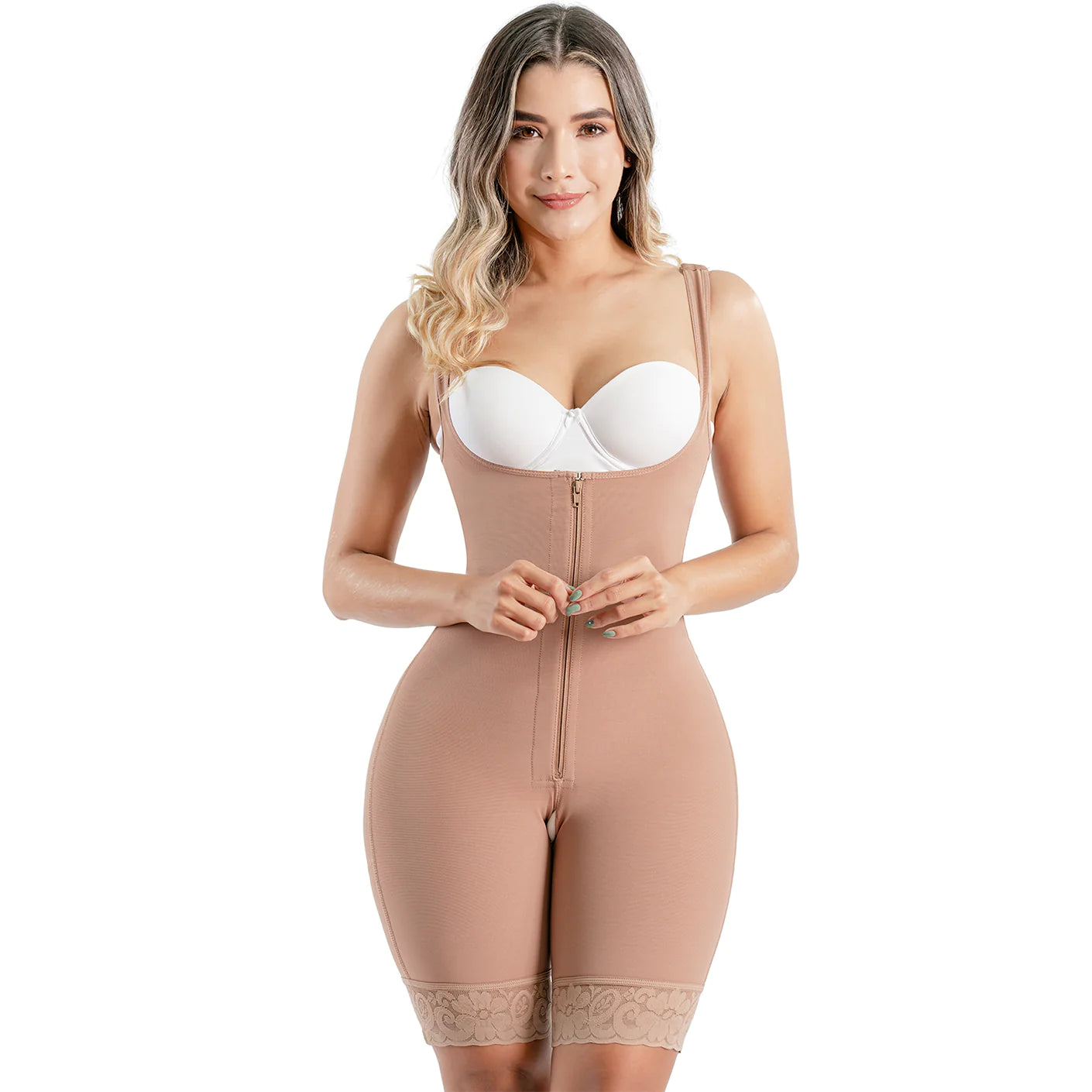 SONRYSE tummy control shapewear for postpartum and post-surgery, made from powernet fabric - 097ZF