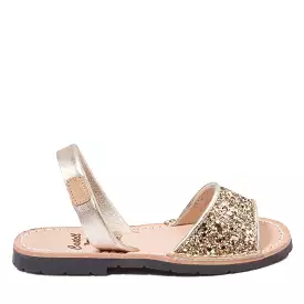 Sparkling Leather Kids' Menorcan Sandal - Iker 1760R